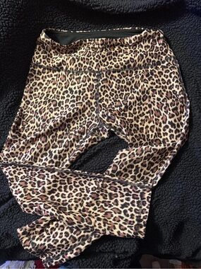 Leopard Print High-Waist Leggings